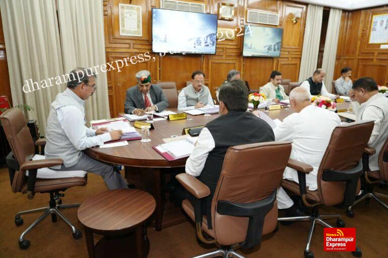 मुख्यमंत्री की अध्यक्षता में हुई मंत्रिमंडल की बैठक में लिए गए कई अहम फैसले