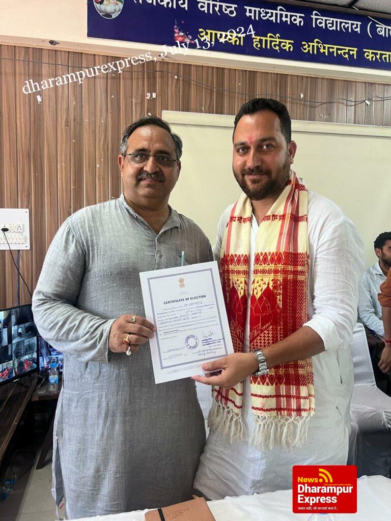 भाजपा ने हमीरपुर उपचुनाव में हासिल की ऐतिहासिक जीत: रणधीर शर्मा