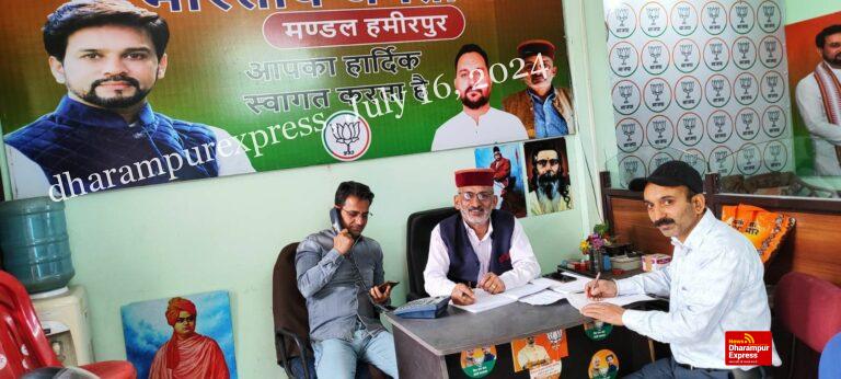 पार्टी कार्यकर्ताओं की कड़ी मेहनत और जनता के विश्वास से भाजपा ने जीता उपचुनाव : आदर्शकांत