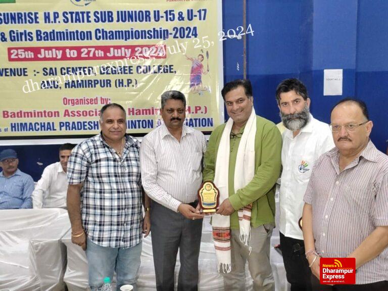 प्रतिभाशाली खिलाड़ियों को प्रोत्साहित कर रही है प्रदेश सरकार: सुरेश कुमार