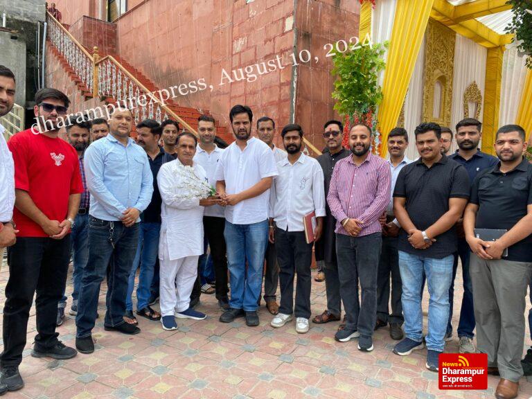 भाजयुमो जिलाध्यक्ष कपिल मोहन शामा की अध्यक्षता में संपन्न हुई भाजयुमो जिला हमीरपुर की बैठक