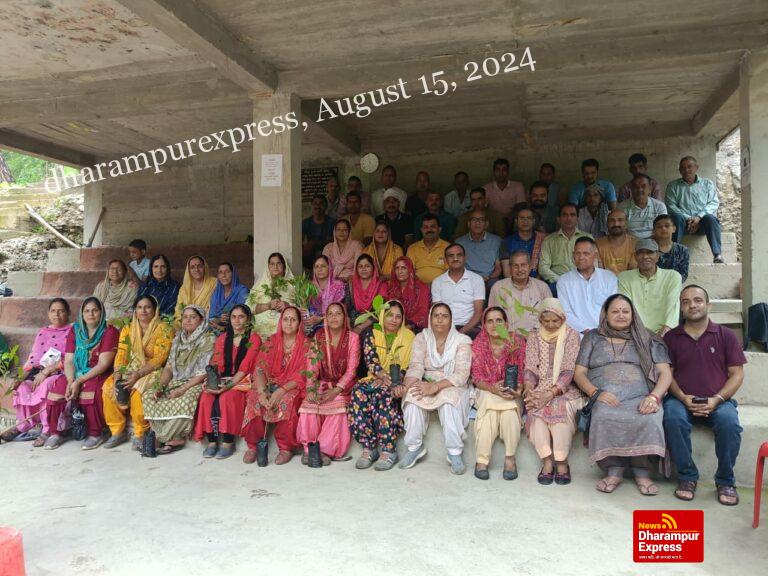 मोक्षधाम बारी को जिला परिषद चेयरमैन बबली ने स्वीकृत किए तीन लाख रुपए , समाजसेवी विजय बहल लगवाएंगे टाइल