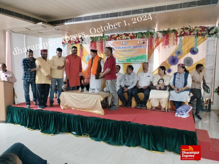 सदस्यता अभियान को लेकर हमीरपुर में एक से 15 अक्टूबर तक चलाया जाएगा विशेष अभियान: देशराज शर्मा
