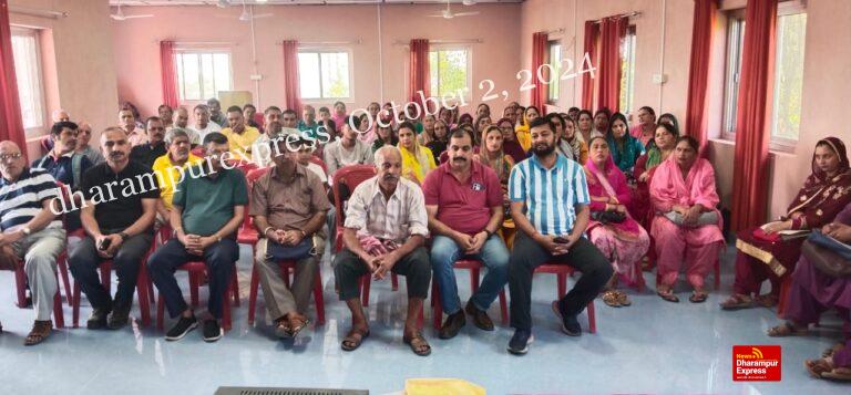 ग्राम पंचायत बारीं का कोरम पूरा 