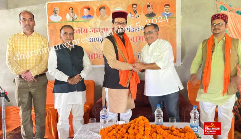 हिमाचल में कांग्रेस सरकार ख़स्ताहाल, केंद्र की योजनाओं के भरोसे प्रदेश: अनुराग सिंह ठाकुर