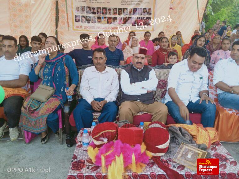 दशहरा महोत्सव: सनातन युवक मंडल डुडार द्वारा भव्य आयोजन, विधायक इन्द्रदत्त लखनपाल ने की शिरकत