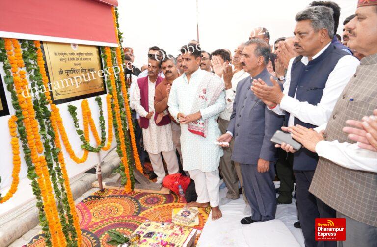मार्च 2026 तक पूरा होगा हमीरपुर चिकित्सा महाविद्यालय के नए परिसर का निर्माण कार्यः मुख्यमंत्री