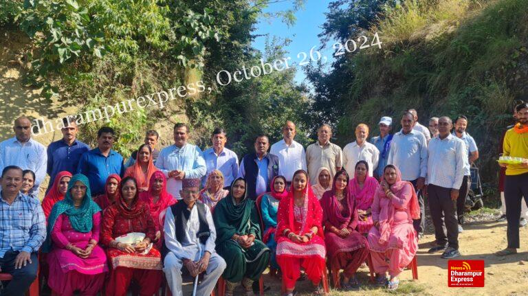 प्रत्येक गांव को पक्की सड़क से जोड़ना सुक्खू सरकार का प्रण: डॉक्टर पुष्पेंद्र वर्मा