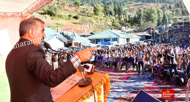 क्वार में एसडीएम कार्यालय और सिविल अस्पताल का बनेगा नया भवनः सीएम
