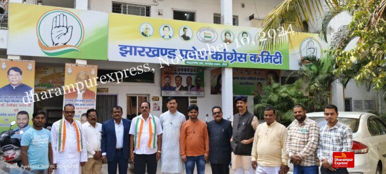 दीपक शर्मा ने झारखंड में संभाला मोर्चा, किसान कांग्रेस की टीम के साथ जुटे प्रचार में
