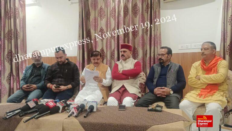 प्रदेश की इज्जत कांग्रेस सरकार ने की तार-तार : राजेन्द्र राणा