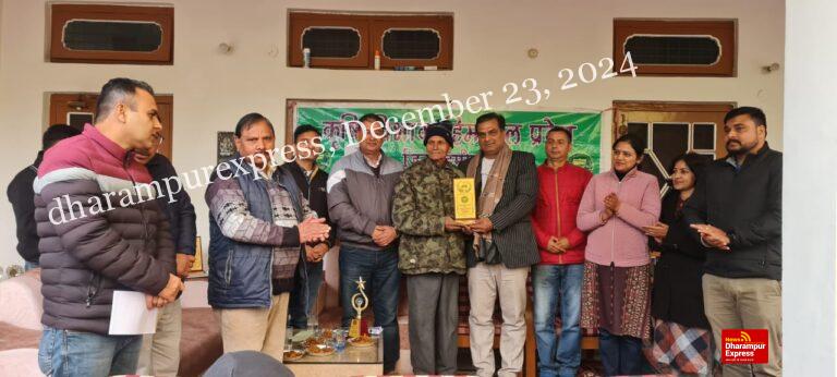 ऑक्सीजन के बाद जीवन जीने के लिए किसान सबसे जरूरी :डॉक्टर पुष्पेंद्र वर्मा