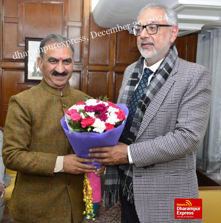 मुख्यमंत्री ने न्यायमूर्ति गुरमीत सिंह संधावालिया को मुख्य न्यायाधीश के रूप में शपथ लेने पर बधाई दी