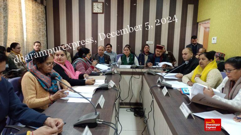 जिला परिषद की त्रैमासिक बैठक में जनहित के कई मुद्दों पर हुई चर्चा