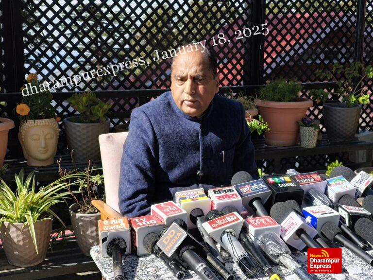 इंजेक्शन के अभाव में मृत्यु व्यवस्था परिवर्तन का जघन्य उदाहरण है : जयराम ठाकुर