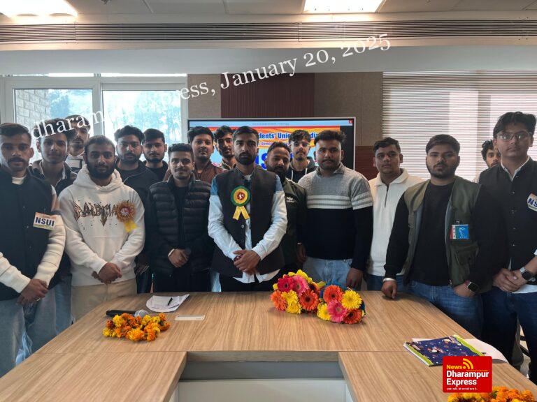 हिमाचल तकनीकी विश्वविद्यालय हमीरपुर में नव कार्यकारिणी का हुआ गठन