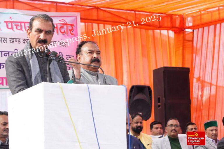 आने वाले पांच साल में कांगड़ा की तस्वीर बदलेगीः मुख्यमंत्री