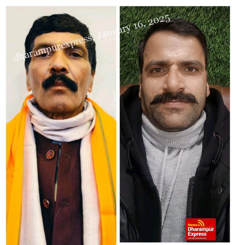 श्रीपाल शर्मा को भाजपा शहरी मंडल और जसवीर सिंह को भाजपा ग्रामीण मंडल का अध्यक्ष चुना गया