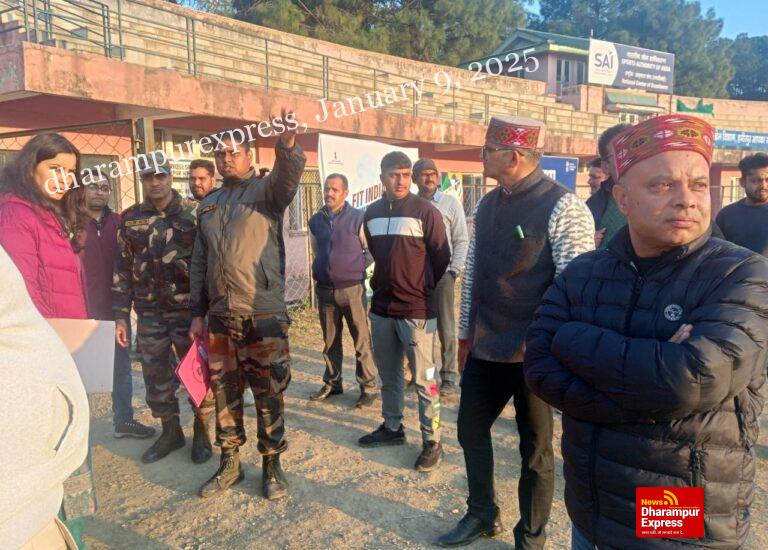 कार्यवाहक उपायुक्त ने अणु में प्रस्तावित सेना भर्ती स्थल का लिया जायजा