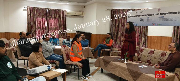 आपदा प्रभावितों के लिए आधुनिक शैल्टर बनाने के गुर सीखेंगे अधिकारी