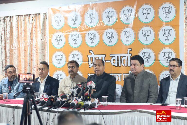 सरकार नशे के खिलाफ संजीदा हो, विपक्ष हर कदम पर देगा साथ : जयराम ठाकुर