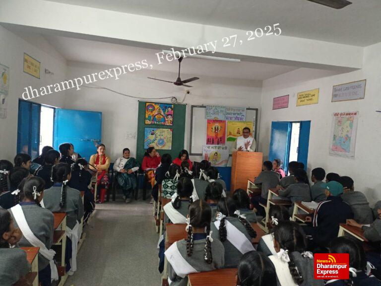 भलेठ स्कूल में किया विद्यार्थियों का मार्गदर्शन
