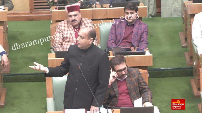 भ्रष्टाचारियों को भ्रष्टाचार की इजाजत नहीं मिली तो मचा रहे हैं शोर : जयराम ठाकुर