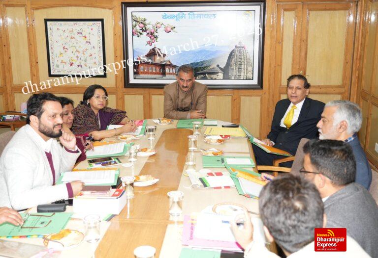 मुख्यमंत्री ने एचपीएसईडीसी को युवाओं के लिए विदेशों में रोजगार के अवसर तलाशने के दिए निर्देश