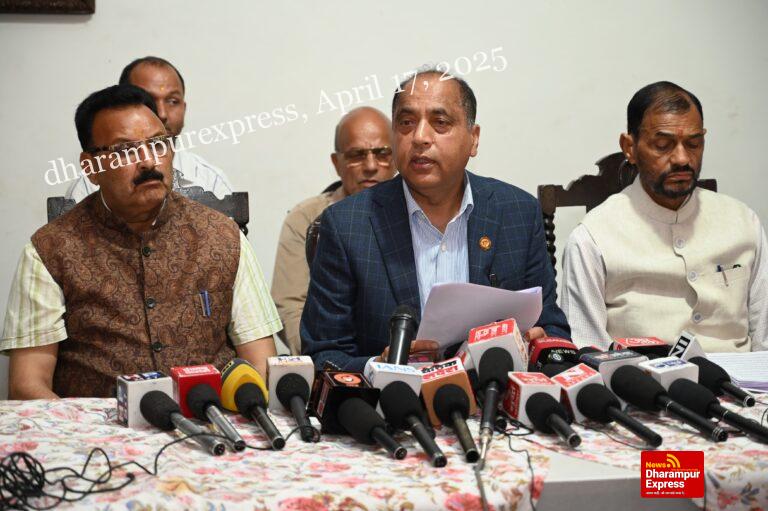 कांग्रेस पार्टी के भ्रष्टाचार का अग्रदूत है नेशनल हेराल्ड अखबार, मुख्यमंत्री सुक्खू ने नियमों के विपरीत दिया दो करोड़ से अधिक का विज्ञापन : जयराम ठाकुर