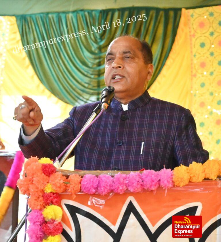 नेशनल हेराल्ड कांग्रेस का है तो प्रदेश की जनता, उनकी समस्याएं और सुख-दुख किसके हैं : जयराम ठाकुर