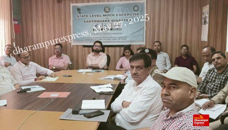 6 जून को होगी भूकंप पर आधारित मैगा मॉक एक्सरसाइज