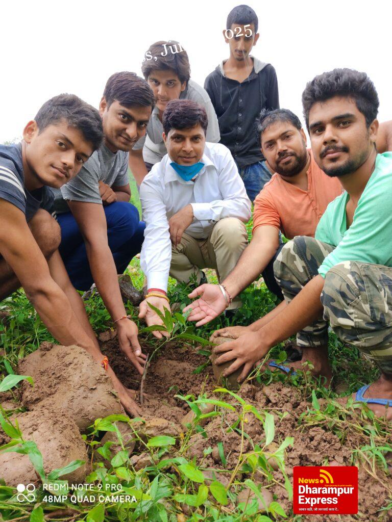 विश्व पर्यावरण दिवस पर “जागृति युवा मण्डल दलालड़” ने किया पौधारोपण