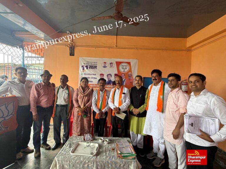 संकल्प से समृद्धि कार्यक्रम में समीरपुर मंडल के कार्यकर्ताओं ने लिया विकसित भारत का संकल्प