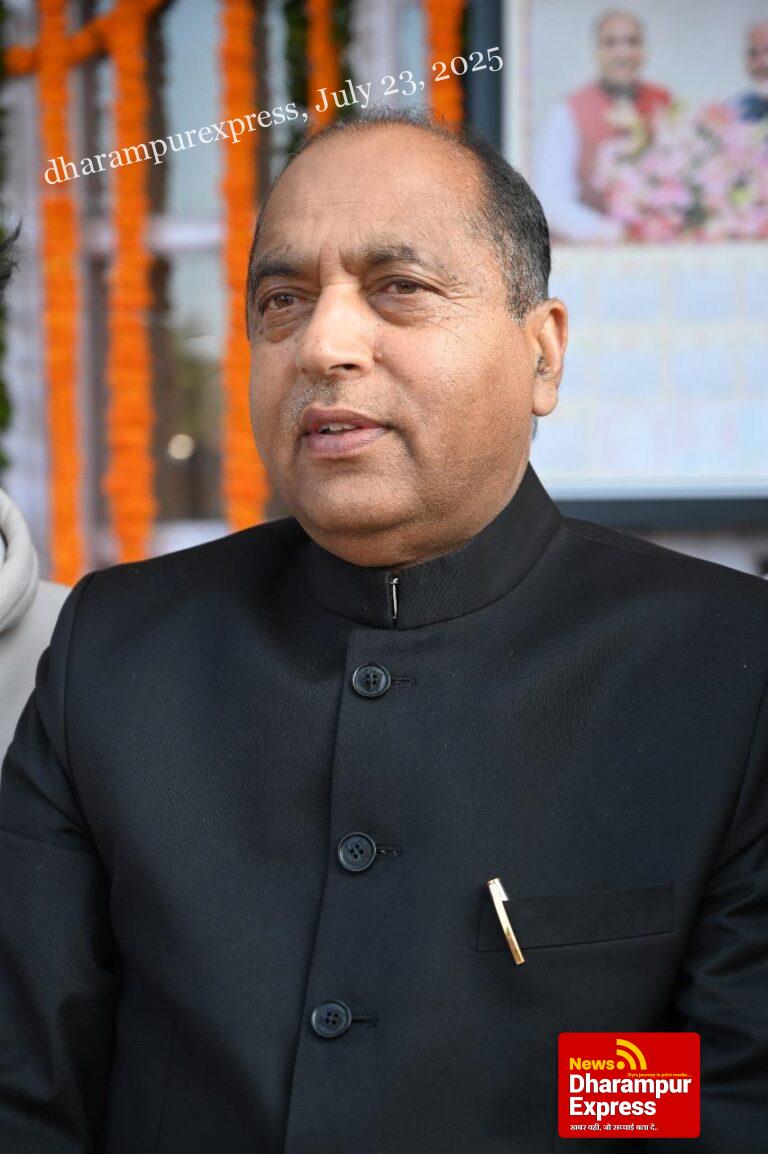 आरोपियों को पुरस्कृत करना सुख की सरकार का व्यवस्था परिवर्तन : जय राम ठाकुर