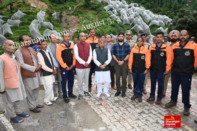 राज्यपाल के साथ नेता प्रतिपक्ष ने किया आपदा प्रभावित क्षेत्र का दौरा