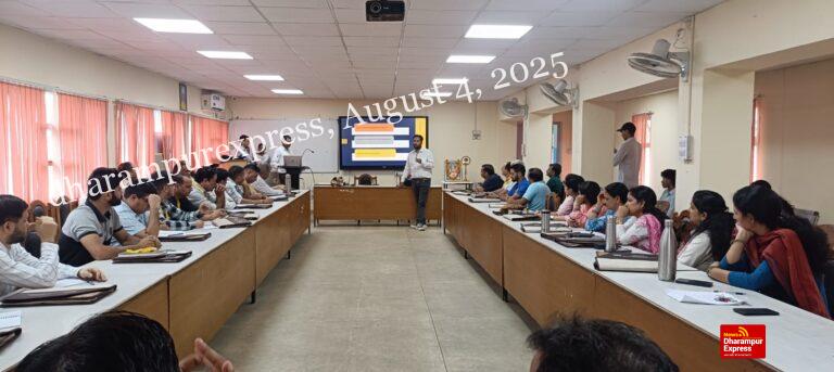 शिक्षकों के लिए सुनहरा अवसर : पॉलिटेक्निक कालेज शुरू हुआ फैकल्टी डेवलपमेंट प्रोग्राम 