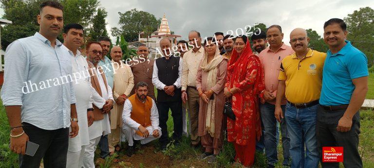 भोरंज विधानसभा के टाउन भराड़ी में मनाया विभाजन विभीषिका स्मृति दिवस