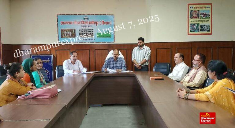 भोरंज विधानसभा क्षेत्र में 6 नए मतदान केंद्रों का प्रस्ताव