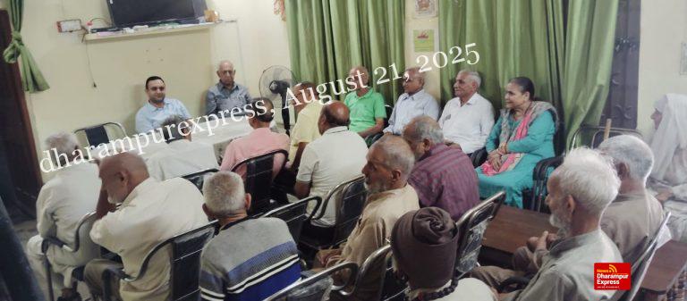 विश्व वरिष्ठ नागरिक दिवस पर जिला विधिक सेवाएं प्राधिकरण ने आयोजित किया जागरुकता कार्यक्रम