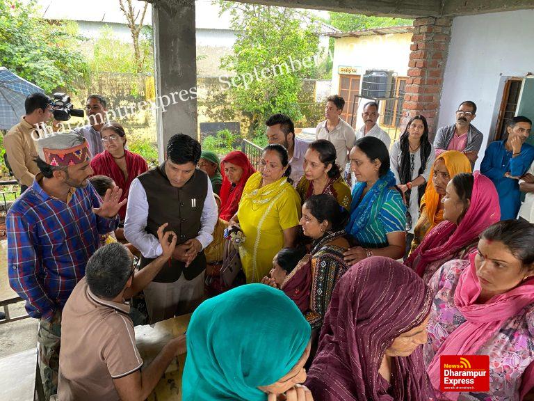 आपदा प्रभावितों के साथ खड़ी है सरकार और संगठन : राजीव राणा