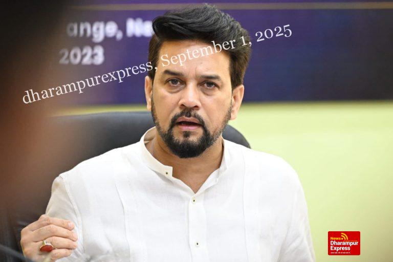 चबूतरा भूस्खलन मामला: अनुराग ठाकुर ने प्रशासन से प्रभावित परिवारों की सुरक्षा के लिए त्वरित कार्रवाई करने को कहा