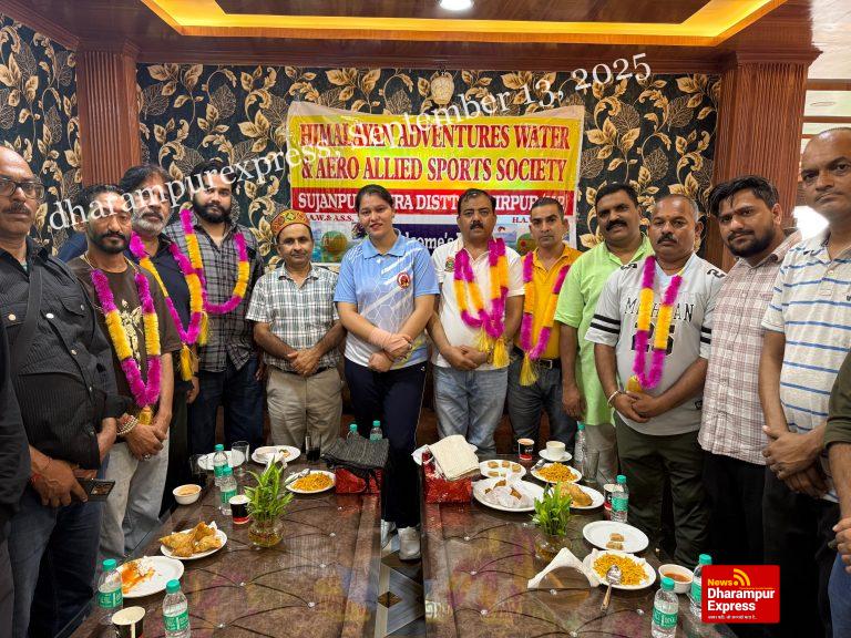 हिमालयन एडवेंचर वॉटर एंड एरो एलाइड स्पोर्ट्स सोसाइटी के असलम खान प्रधान चुने गए