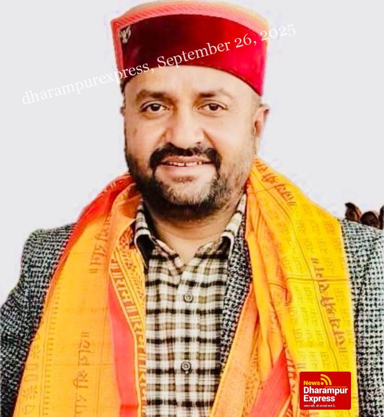 अनुराग ठाकुर पर उंगली उठाने से पहले रायजादा अपनी पार्टी की गिरेबान में झांके :  विनोद ठाकुर