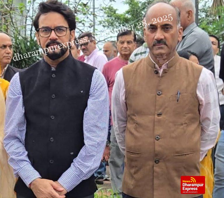 चबूतरा-री लिंक रोड के लिए ₹2 करोड़, 4 लाख मंज़ूर कराने के लिए सांसद अनुराग ठाकुर का आभार: राकेश ठाकुर