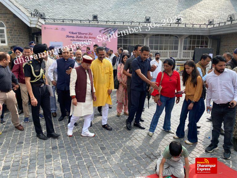 विकसित भारत के रंग कला के संग कार्यक्रम में पहुंचे जयराम ठाकुर