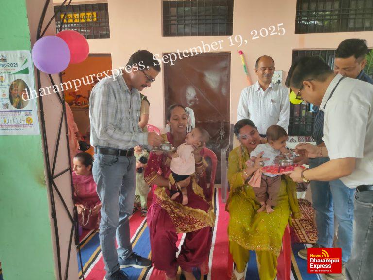 नारा दरबोर में आयोजित किया पोषण जागरुकता कार्यक्रम