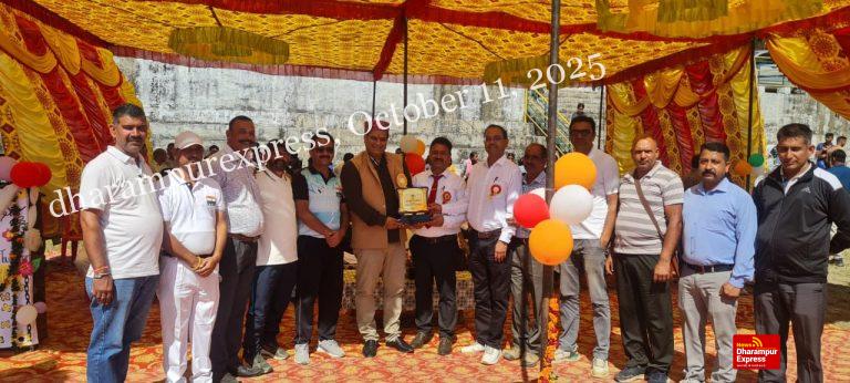 मुख्यमंत्री के नेतृत्व में खेल राजधानी बनेगा हिमाचल प्रदेश:डॉक्टर पुष्पेंद्र वर्मा