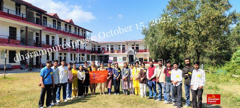 नादौन के धनेटा कॉलेज में एबीवीपी के बढ़ते प्रभाव से बौखलाए मुख्यमंत्री व कांग्रेसी नेता