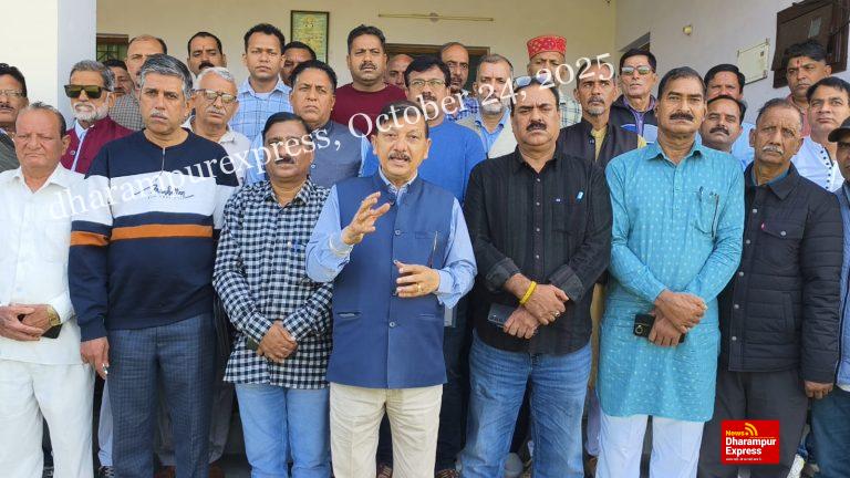 सुजानपुर भारतीय जनता पार्टी मंडल पदाधिकारी हर बूथ स्तर पर करेगे आगामी कार्यक्रमो की रणनीति तैयार :  नरेंदर ठाकुर 