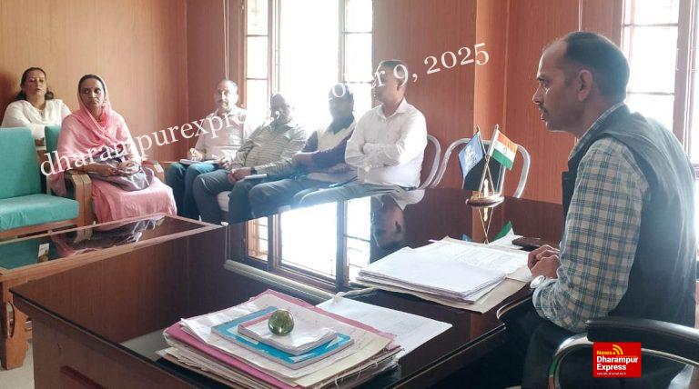 स्वच्छ एवं सुरक्षित दिवाली के लिए एसडीएम ने दिए निर्देश
